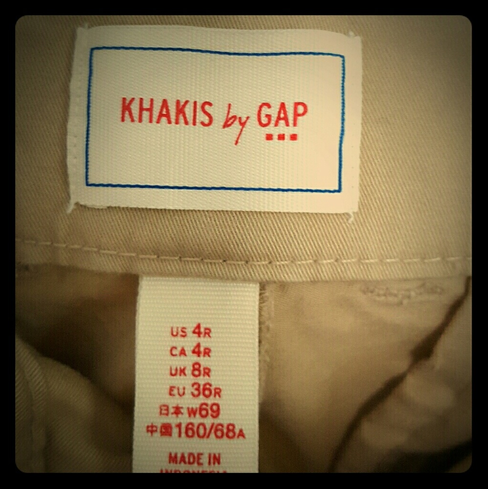Khakis by gap